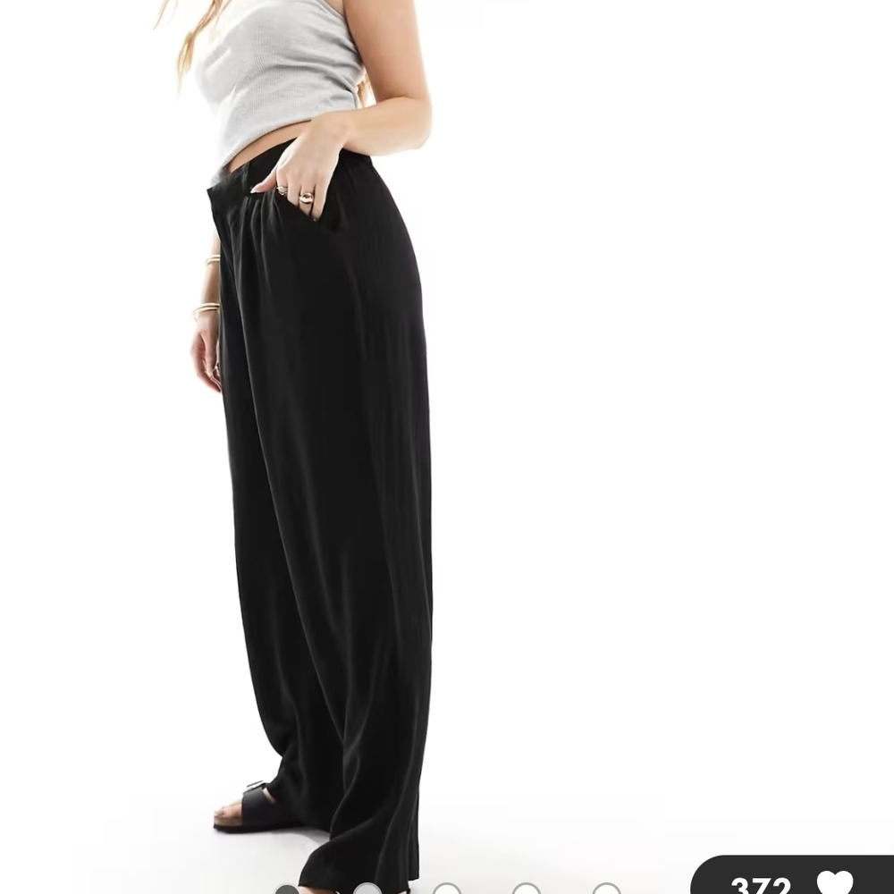 ASOS Elegant Black Trousers